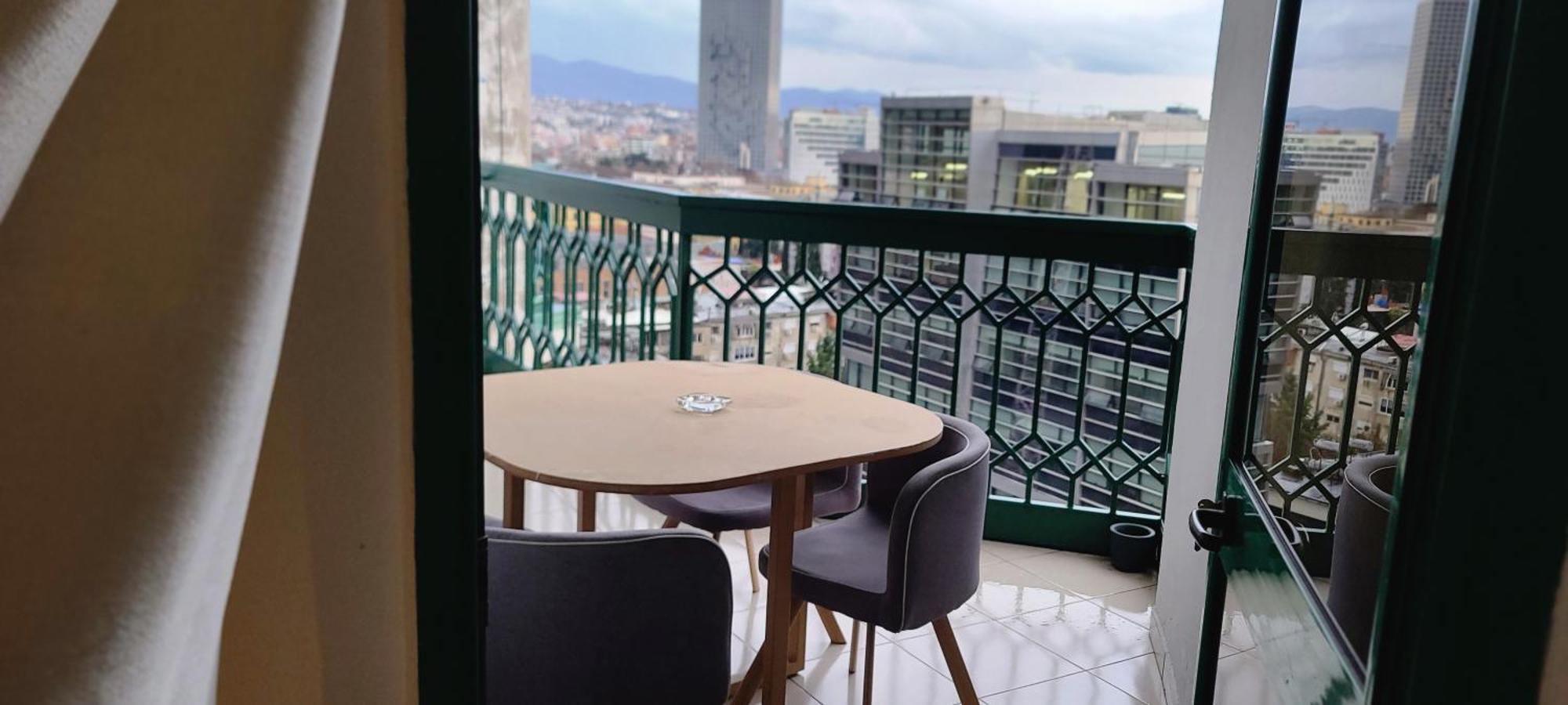 Apartament Center Tirana Habitación foto